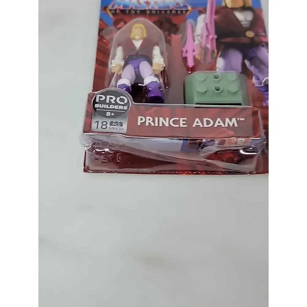 Mega Construx Masters of the Universe PRINCE ADAM & HE-MAN SET OF 2 MOTU